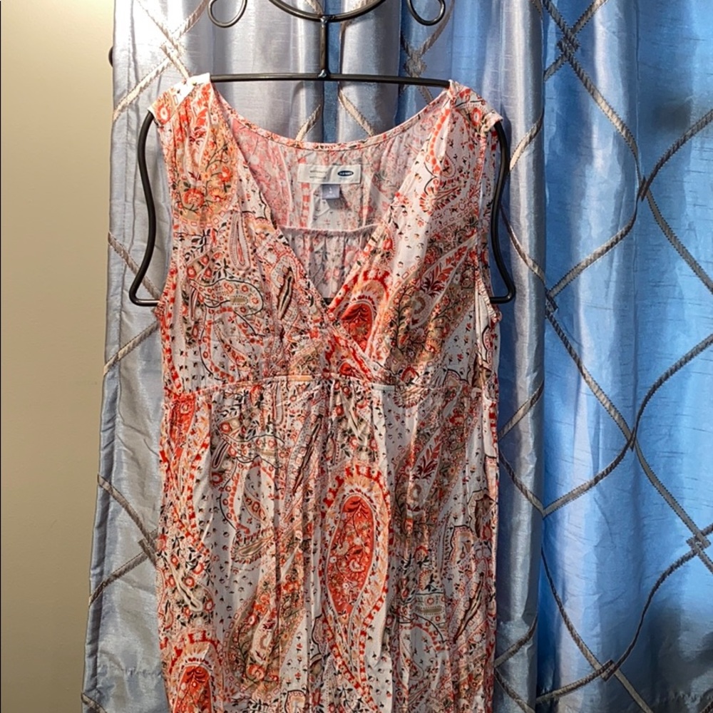 Floral maternity dress